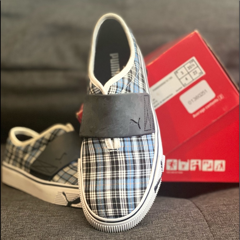 New in box Puma El Rey Plain - Juniors size 4